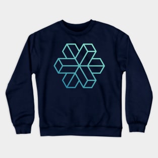 Strange Geometry - Expand (Outline) Crewneck Sweatshirt